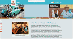 Desktop Screenshot of erlebekuba.de